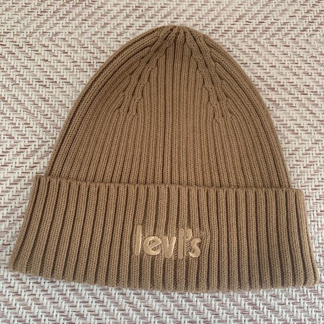 Levi's(リーバイス)のリーバイス　ニット帽【お取引き中】 レディースの帽子(ニット帽/ビーニー)の商品写真