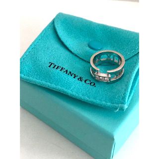 ティファニー(Tiffany & Co.)のティファニー　アトラス　リング　ダイヤ(リング(指輪))