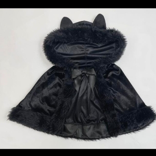 ハロウィン 黒猫 マント(衣装)