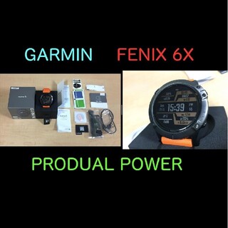 GARMIN - ○GARMIN FENIX 6X Pro Dual  ガーミン