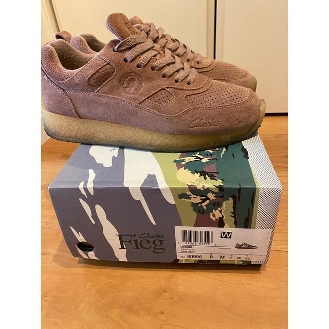 Clarks(クラークス)のRONNIE FIEG CLARKS 8TH ST KITH 25.5 EU41 メンズの靴/シューズ(スニーカー)の商品写真