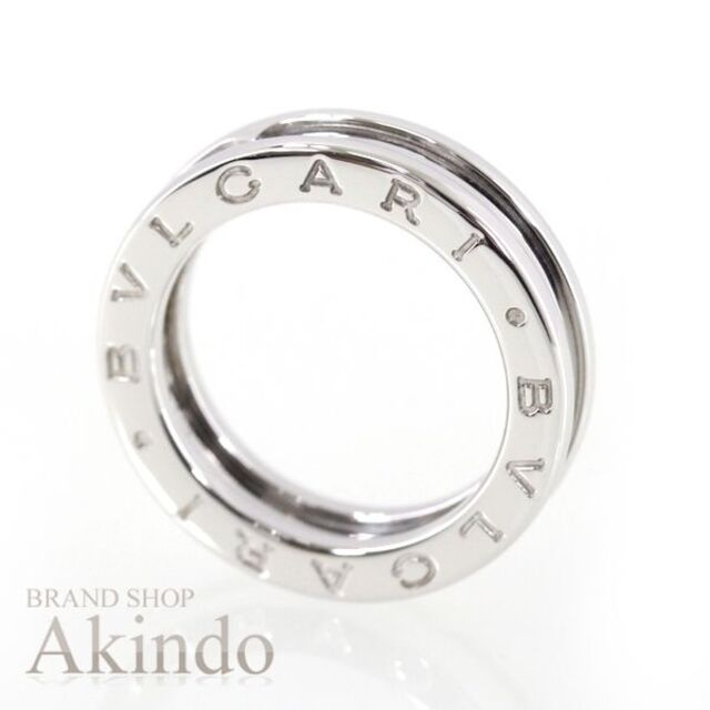 BVLGARI(ブルガリ)のブルガリ リング ビーゼロワン XS #48 8号 K18WG B-zero1 レディースのアクセサリー(リング(指輪))の商品写真