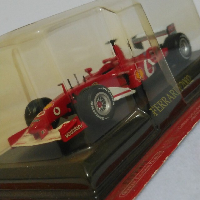 Ferrari(フェラーリ)のFerrari F2002  1/43スケールモデル(未使用) エンタメ/ホビーのおもちゃ/ぬいぐるみ(ミニカー)の商品写真