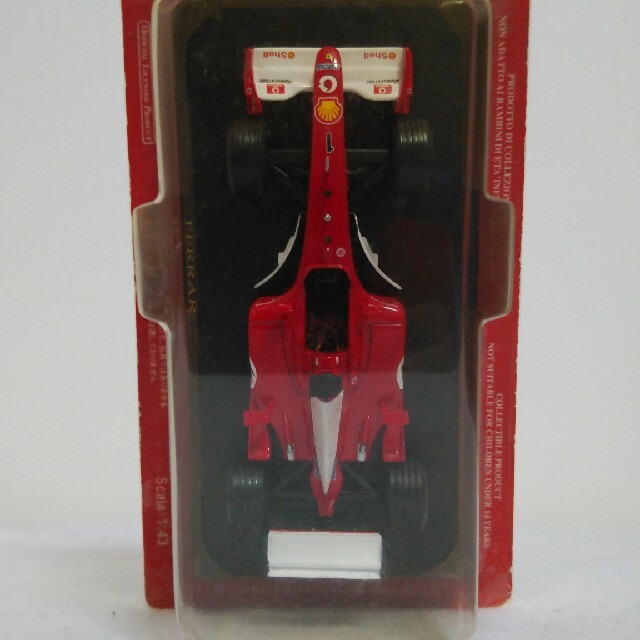 Ferrari(フェラーリ)のFerrari F2002  1/43スケールモデル(未使用) エンタメ/ホビーのおもちゃ/ぬいぐるみ(ミニカー)の商品写真