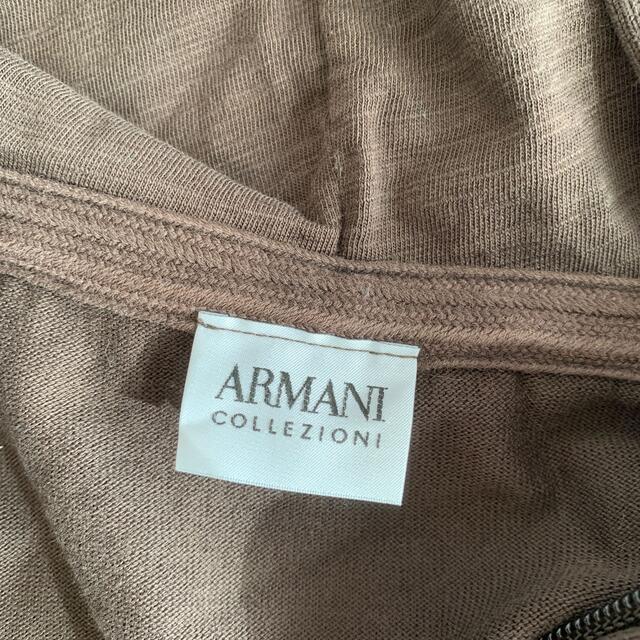 ARMANI COLLEZIONI(アルマーニ コレツィオーニ)のハルキノ様専用【正規品】アルマーニ　パーカー メンズのトップス(パーカー)の商品写真