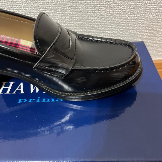 HAWKINS(ホーキンス)の黒　ローファー　ホーキンス レディースの靴/シューズ(ローファー/革靴)の商品写真
