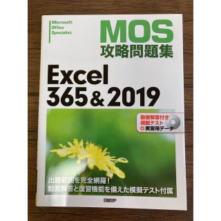 MOS攻略問題集 Excel365&2019(コンピュータ/IT)