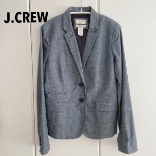 ジェイクルー(J.Crew)のJ.CREW ジェイクルー  デニム風 ジャケット 綿100%(テーラードジャケット)