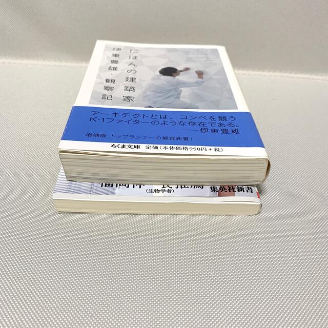 伊東豊雄　書籍2冊セット エンタメ/ホビーの本(アート/エンタメ)の商品写真