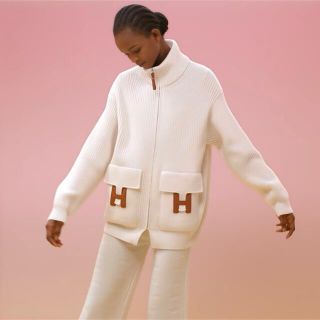 Hermes - 【新品】エルメス H ポケット 2022秋冬新作 ウール ニット