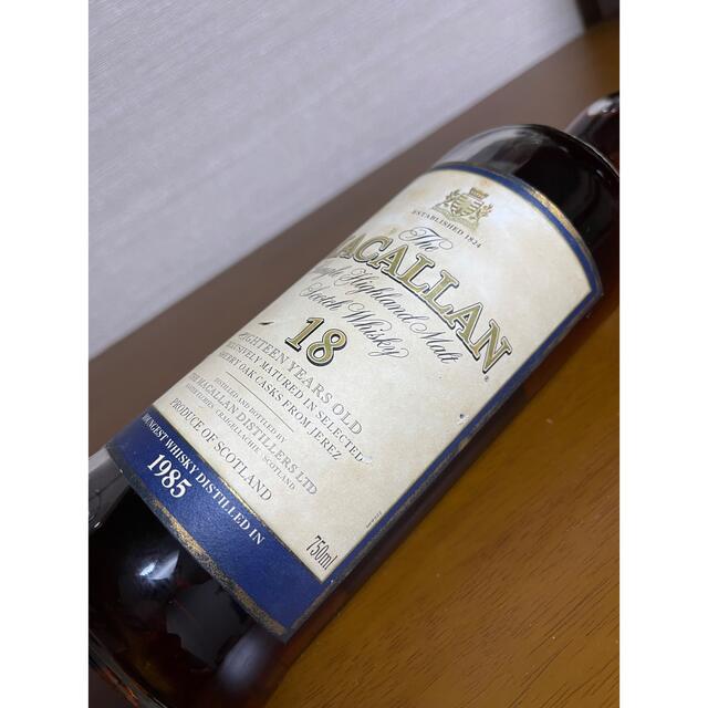 【オールドボトル】古酒　マッカラン 18年　43%  700ml 食品/飲料/酒の酒(ウイスキー)の商品写真