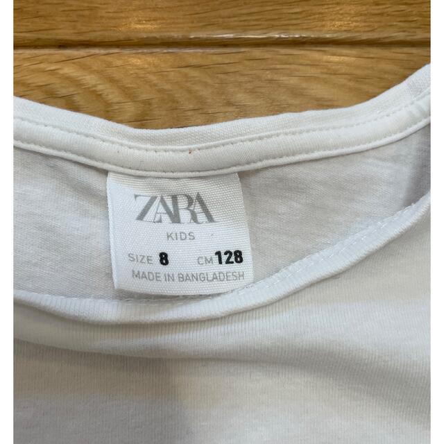ZARA(ザラ)のZARA girl'sシンプル長袖Tシャツ キッズ/ベビー/マタニティのキッズ服女の子用(90cm~)(Tシャツ/カットソー)の商品写真