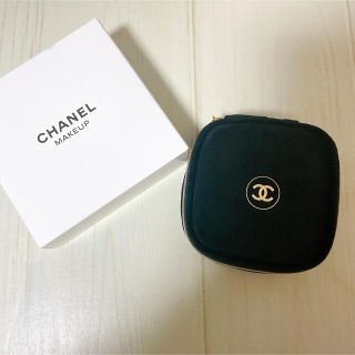 シャネル(CHANEL)のシャネル ツイード ノベルティ ポーチ（ミラー付き）(ポーチ)