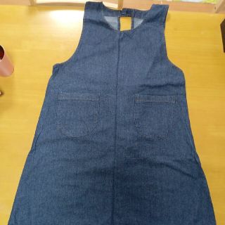 デニムエプロン　保育士さん風(その他)