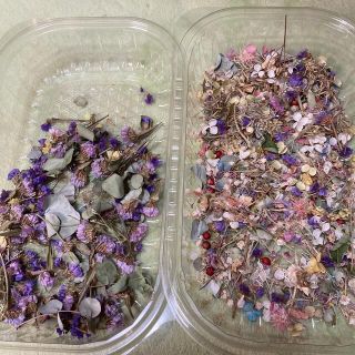 ドライフラワー　花弁　葉(ドライフラワー)