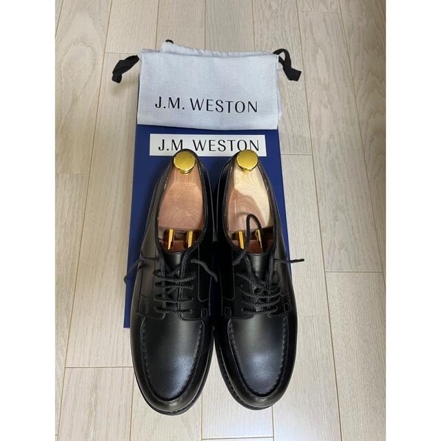 ％安い 新品同様 J.M.WESTON   WESTON J.M.  ブラック ゴルフ 5