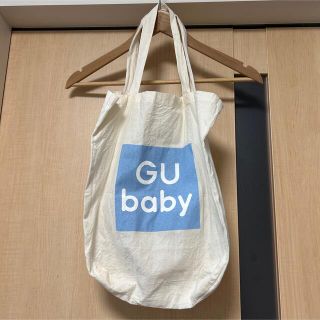 ジーユー(GU)のGU baby トートバッグ エコバッグ ノベルティ(トートバッグ)