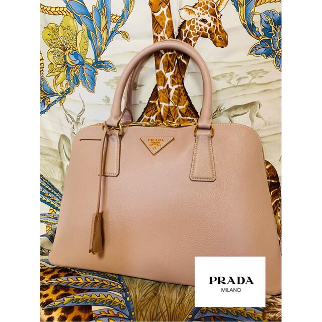 【美品】PRADA SAFFIANO LUX  プラダサフィアーノルクス