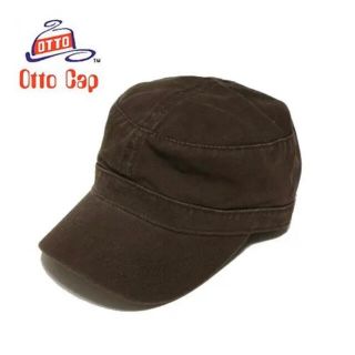 【OTTO】オットー  ウォッシュ加工 ワークキャップ ブラウン(キャップ)