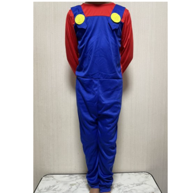 ⭐Sale!⭐子供 キッズ マリオ 風 コスプレ  ハロウィン 仮装 3点セット キッズ/ベビー/マタニティのキッズ服男の子用(90cm~)(その他)の商品写真