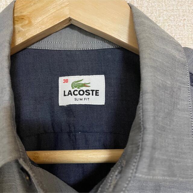 LACOSTE(ラコステ)のLACOSTE シャツ　メンズ　サイズ:38 メンズのトップス(シャツ)の商品写真