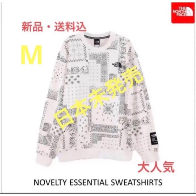 THE NORTH FACE ノベルティ エッセンシャル スウェット シャツ M | フリマアプリ ラクマ