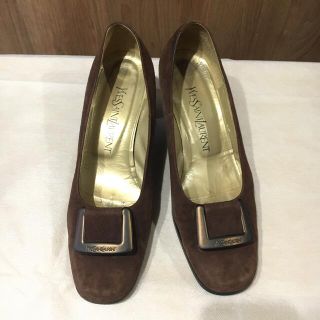 サンローラン(Saint Laurent)の【イヴ・サンローラン】スウェードパンプス(ハイヒール/パンプス)