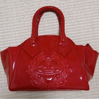 vivienne westwood  赤　エナメル　バック