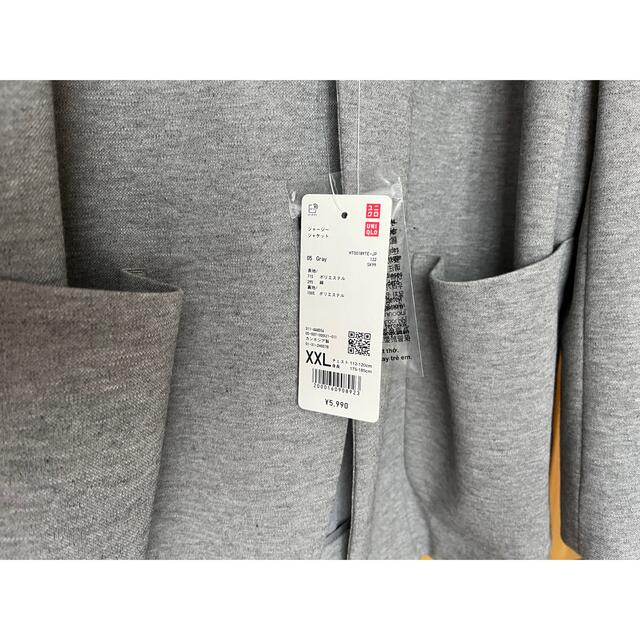 UNIQLO(ユニクロ)のUNIQLO ジャージー　ジャケット メンズのジャケット/アウター(テーラードジャケット)の商品写真