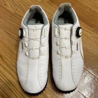 43番 PUMA ゴルフシューズ 27.0cm ダイヤル式 ソフトスパイク