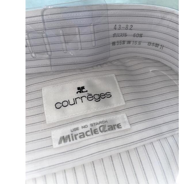 Courreges(クレージュ)の新品未使用　クレージュ　長袖シャツ　43ー82 メンズのトップス(シャツ)の商品写真