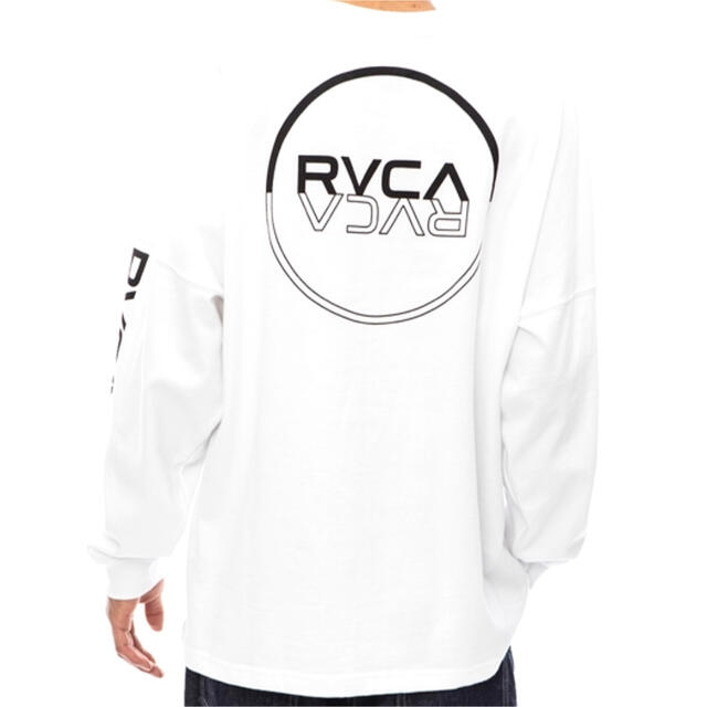 残り1点 ルーカ RVCA メンズ レディース 長袖Tシャツ ドロップショルダー 2
