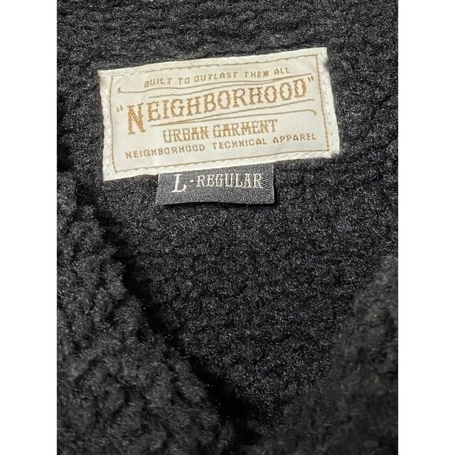 NEIGHBORHOOD(ネイバーフッド)のNEIGHBORHOOD牛革 内ボアスウェード ランチジャケット メンズのジャケット/アウター(レザージャケット)の商品写真