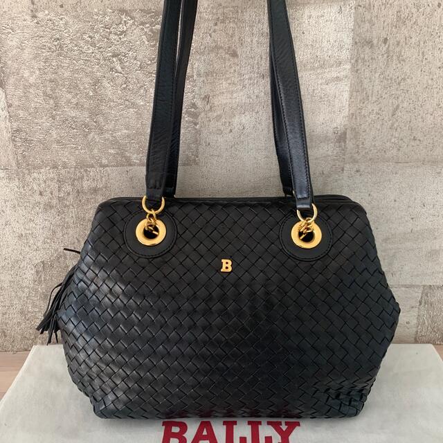 Bally - 【美品・イタリア製】Bally バリー オールレザー編み込み