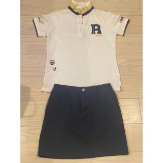 ロサーゼン(ROSASEN)の美品　ロサーセン　レディース　ウェア　ポロシャツ　スカート　Tシャツ　M セット(ウエア)