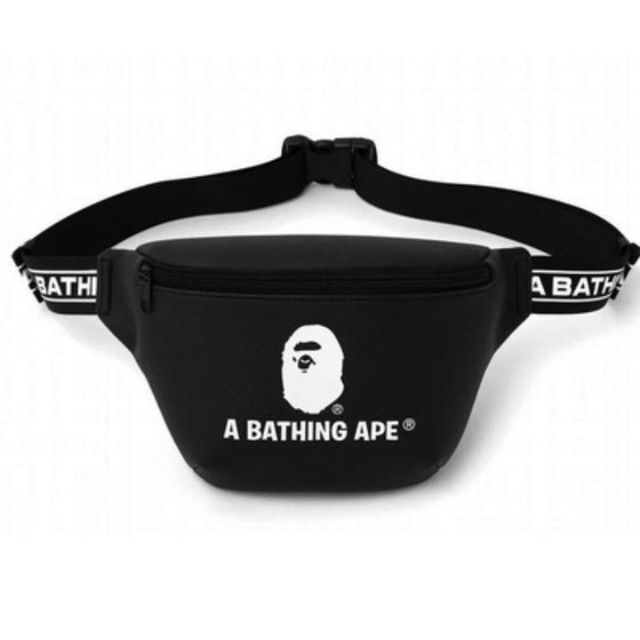 A BATHING APE(アベイシングエイプ)のBAPE◆A BATHING APE／◆レザー調ウエストポーチ◆付録品ノベルティ メンズのバッグ(ウエストポーチ)の商品写真