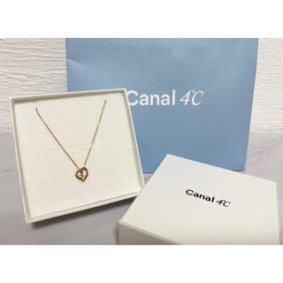 カナルヨンドシー(canal４℃)の【未使用品】Canal4℃ 　ハート　ネックレス(ネックレス)