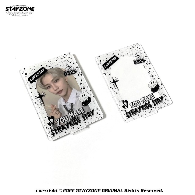 Stray Kids(ストレイキッズ)のStraykids Acrylic Card Standアクリルトレカスタンド エンタメ/ホビーのCD(K-POP/アジア)の商品写真