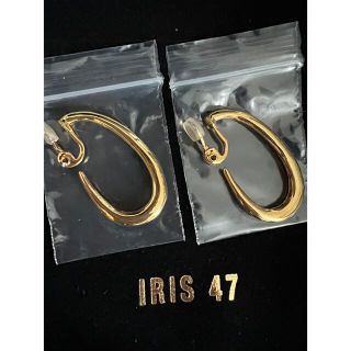 iris47 ivy hoop earring / gold(イヤリング)