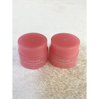 ラネージュ(LANEIGE)の新品未使用＊ラネージュ リップスリーピングマスク ベリー　3g✖️2個(リップケア/リップクリーム)