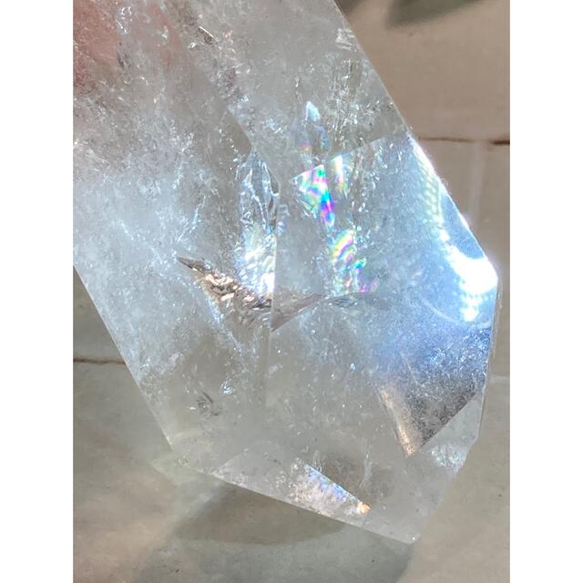 レインボークォーツ✨エンジェルブレッシング クリスタル 水晶 ダブル