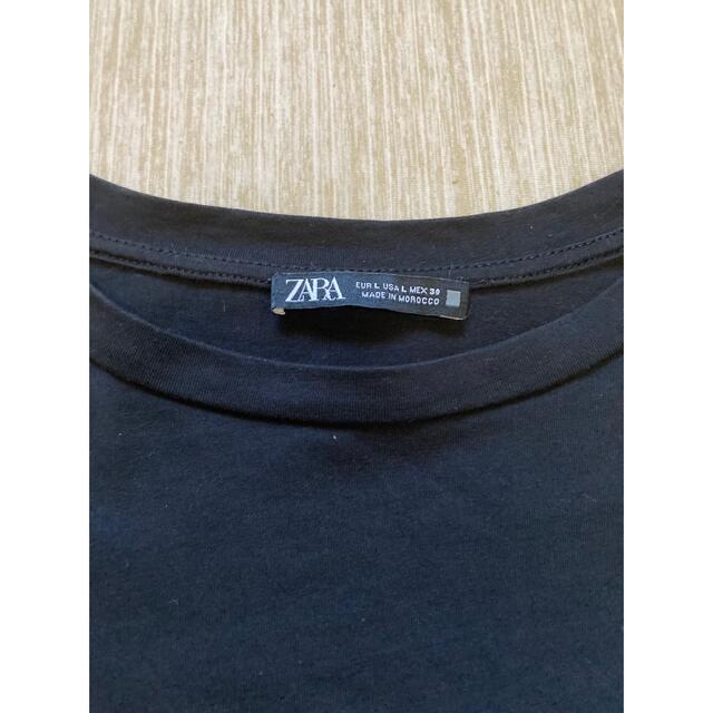 ZARA(ザラ)のZARA フリル　プリーツ　ミックス レディースのトップス(シャツ/ブラウス(半袖/袖なし))の商品写真