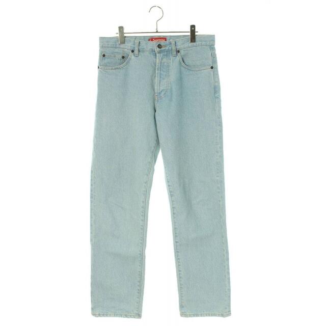 シュプリーム Washed Regular Jeans スター刺繍レギュラーデニムパンツ メンズ 30インチ