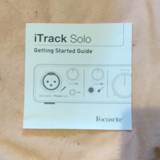【ほぼ新品】《Focusrite》iTrack Solo (for iPad) 5