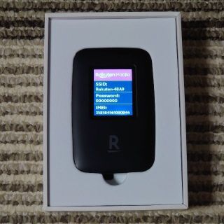 ラクテン(Rakuten)のRakuten WiFi Pocket R310(ブラック)(その他)