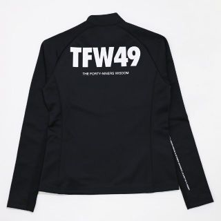 新品☆【TFW49】 スリーブメッシュ モックネックTee