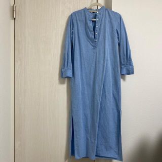 オブレクト(Oblekt)の【美品】oblect 高山都　コラボ　シャツワンピ(ロングワンピース/マキシワンピース)