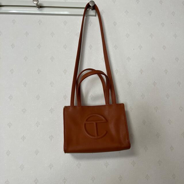 テルファー ミニバッグ Telfar バッグ Tan small - ショルダーバッグ