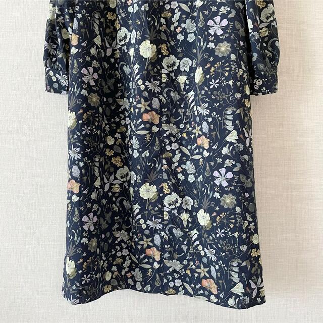 AMACA(アマカ)の【美品♡】AMACA アマカ　リバティ　Floral Eve ボウタイドレス レディースのワンピース(ロングワンピース/マキシワンピース)の商品写真