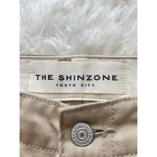 Shinzone(シンゾーン)のTHE SHINZONE  モンキーパンツ ワイドチノ ハイウエスト  レディースのパンツ(チノパン)の商品写真